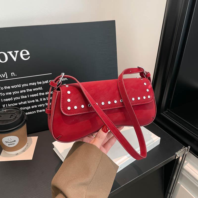 2026 New Classic Fashion Retro Shoulder Bags Niche High-end Women's Underarm Bags Minimalist Versatile Practical Shoulder Bags