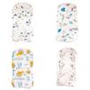 Strollers Seat Liner with Printed Pattern Pushchair Mattress Chair Pad Baby Carriers Cushion Seat Pad Infant Supply