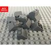 100pcs / Lot MY OWN CREATION Blocks DO-IT-YOURSELF Dark Gray Slope Blocks 2X2 Fit Including 3039 Learning Building Blocks Action Figure Children Gifts