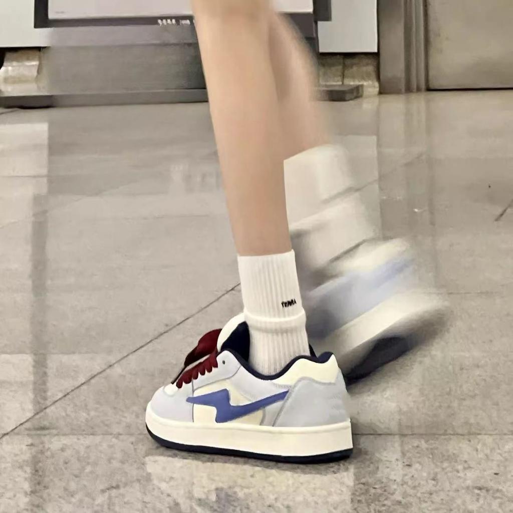 Zhao Ruth Guochao Niche Bread Shoes Women's Tide Autumn New Versatile Student Casual Board Shoes