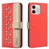 Portemonnaie-Hülle für 600 Lite 5G - Leder/PU, Rot