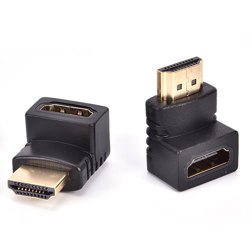 90 270 Degree Right Angle Angled Hdmi Adapter Connector Male To Female