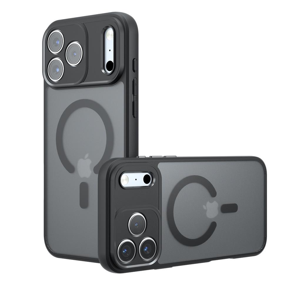 

Магнитный чехол Apple 16E для iPhone - Матовый, Противоударный, Защитный чехол с мягкими краями, совместимый с MagSafe iPhone 17