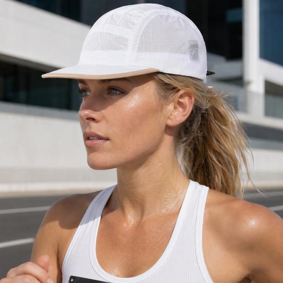 Quick-Dry Running Hat for Men & Women, Cooling Hat UPF 50+ Thin Baseball Cap, Lightweight Breathable Mesh Sport Hat