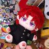 Stuffed 20cm Anime Role Noriaki Kakyoin Cosplay Plush With Skeleton Doll Toys for Fan Collection Birthday Gift