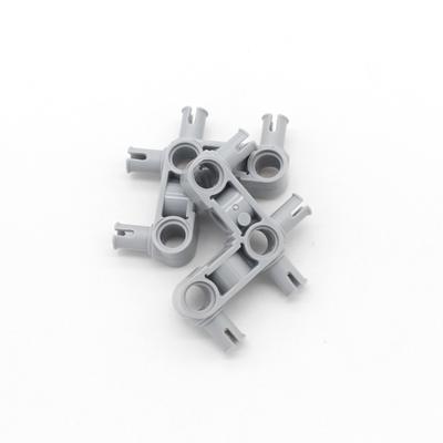 30 peças Tecnologia 55615 Conector Perpendicular 3x3 Curvo com 4 Pinos Blocos de Construção Acessórios Compatíveis Mecânico