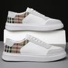 Men's shoes, little white shoes, casual delivery, comfortable, breathable and non-slip Korean version, strap-up, flat-bottom soft-bottom soft-surface