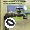 Gardening Plumbing Garden Faucet Seals Rubber Washers Set Effective Seals Leak-free Connection Resilient Material