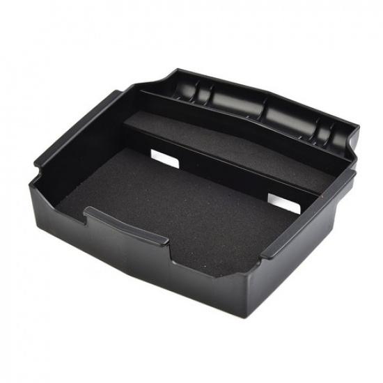 Car Armrest Storage Box 1pc Black Interior Center console Tray Practical