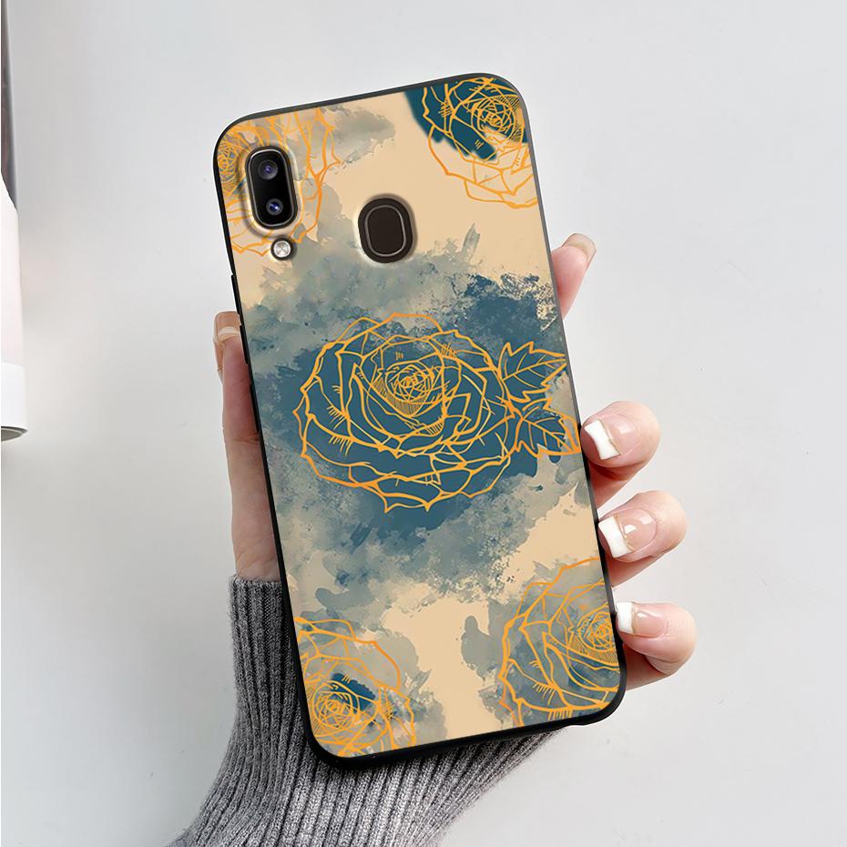 Case For Samsung Galaxy A20 A20e A20s Case Stylish Painted Soft TPU Phone Case For Samsung A20 A 20 20s 20e A205 A202 A207 Cover