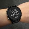 Outdoor Sport Digital Watch For Men Waterproof Large Screen Countdown Alarm Wrist Watch Silicone Band Student Electronic Clock