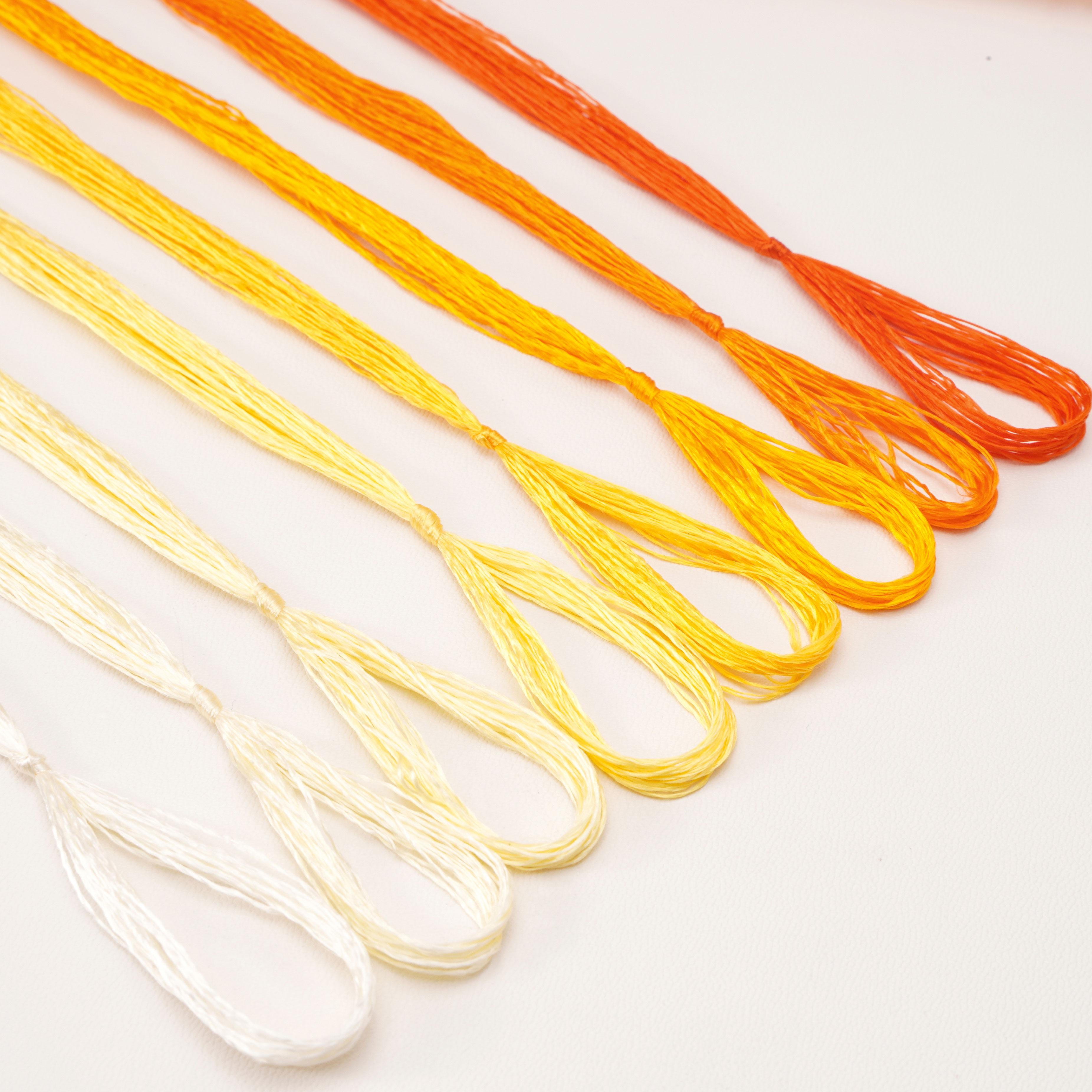 

8шт x 20м шелковая нить с низкой круткой для изготовления украшений из бархатных цветов своими руками 14