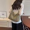 Casual Nylon Crossbody Shoulder Bag with Multiple Zipper Pockets Adjustable Strap Lightweight Hobo Purse