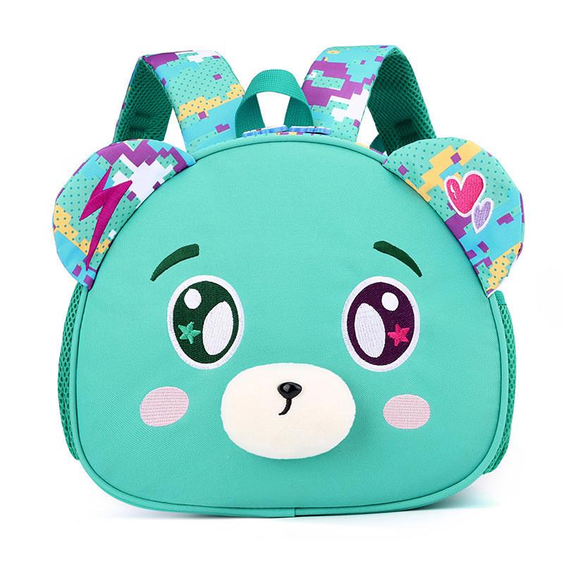 Lightweight Cartoon Animal School Bag For Boys And Girls Ages 3-6 Durable Nylon