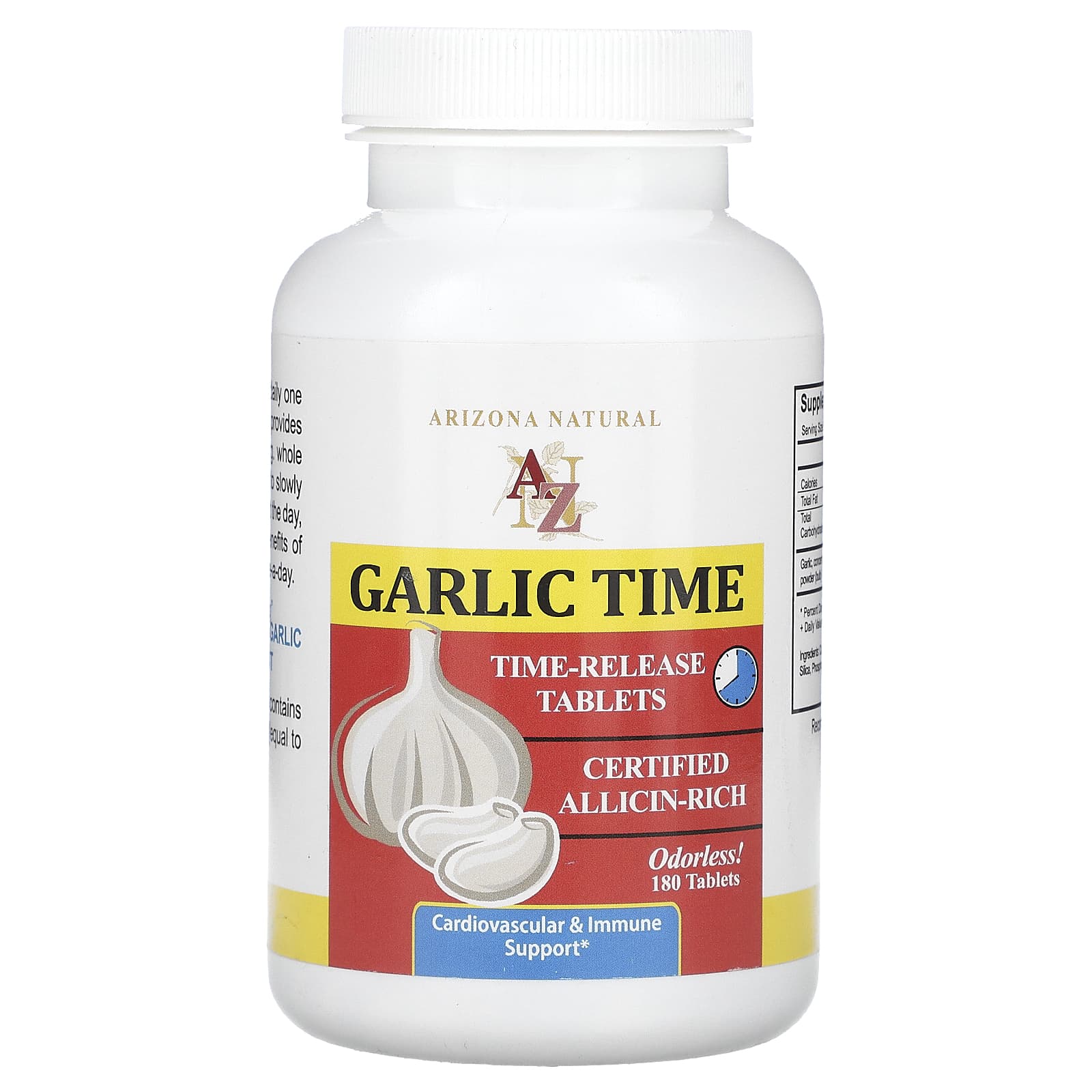 

Garlic Thyme, 600Mg, 180 Tablets