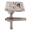 Boat Cam Latch Flush Pull Floor Buckle Hatch Latch 316 Stainless Steel 67x79mm Lift Handle Locking Latch for Yacht Ship