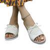 New Style Wedge Heel Shoes Large-sized Fish-mouth Casual Wedge Heel Thick Slippers