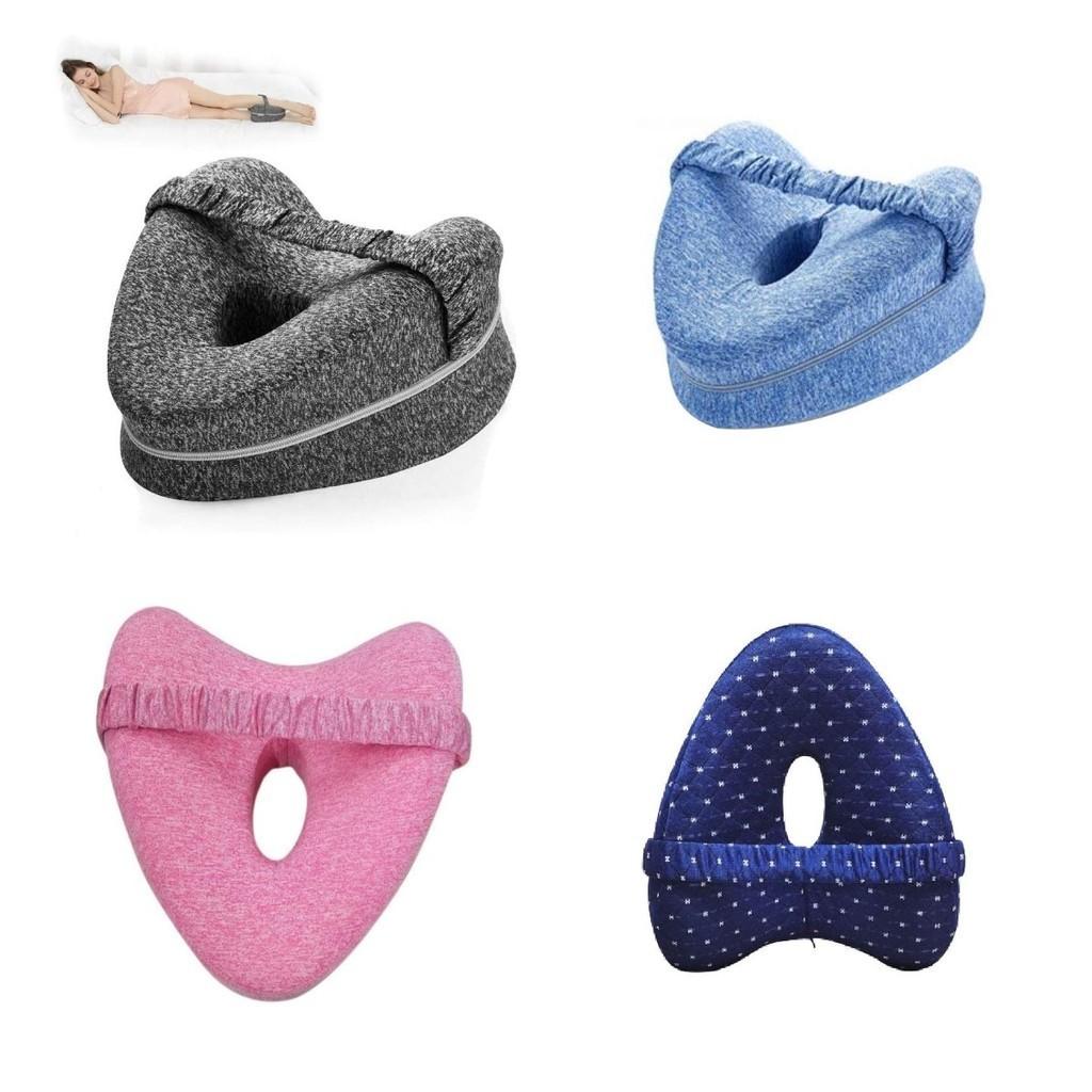 Heart-shaped Memory Foam Leg Pillow For Better Sleep And Improved Posture With Hollow-out Pattern