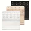 5pcs Ultra-Soft Bra Extenders - 5-Hook Adjustable for Maximum Comfort, Ideal for Plus Size, Maternity & Sensitive Skin
