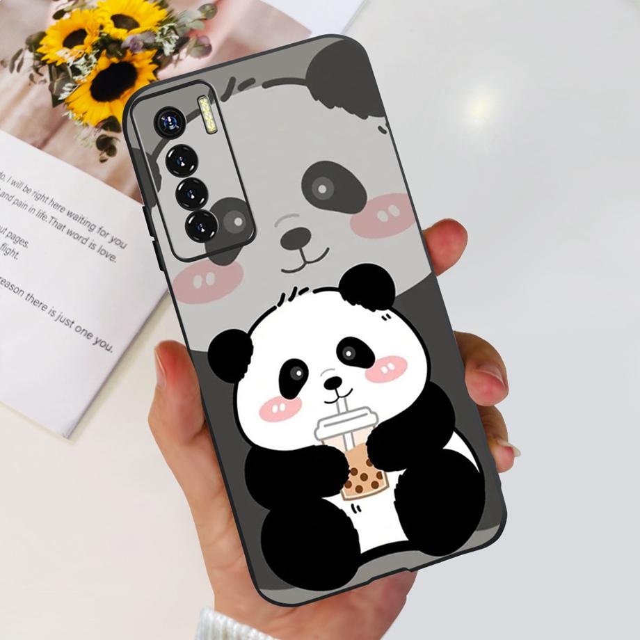 For Tecno Camon 17 Pro / Camon17 CG6 CG8 Case Cute Cartoon Dragon Astronaut Pattern Luxury Soft Silicon Phone Bumper Back Cover