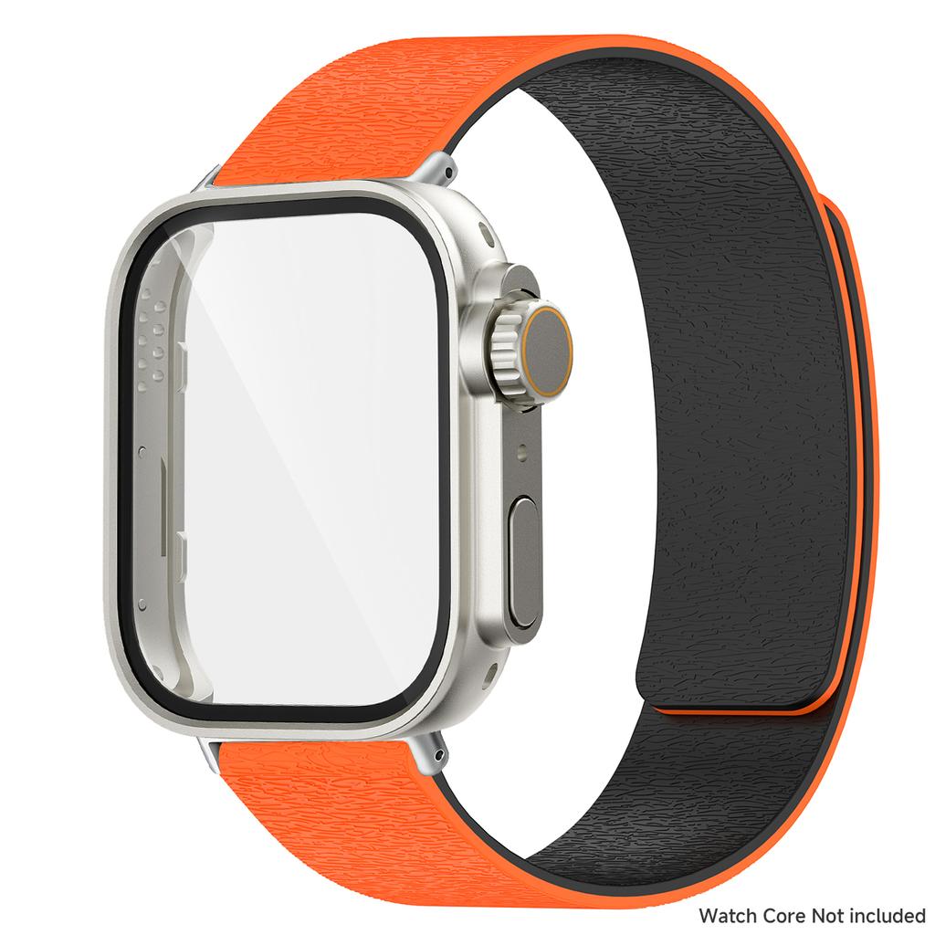 Magnetic Silicone Strap With Change To Ultra Watch Case Screen Protector Cover Fo Fit 4Pro For Huawei Watch Fit4 3 Bracelet