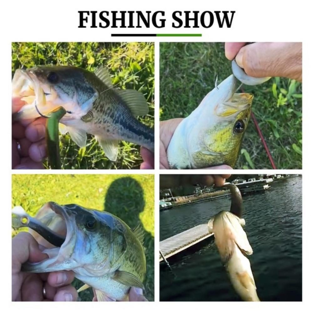 Fishing Soft Lure Bait Jigging Can Bounce With Slip Mechanism Artificial Swimming For Bass/Trout/Pike Outdoor Fishing Supplies