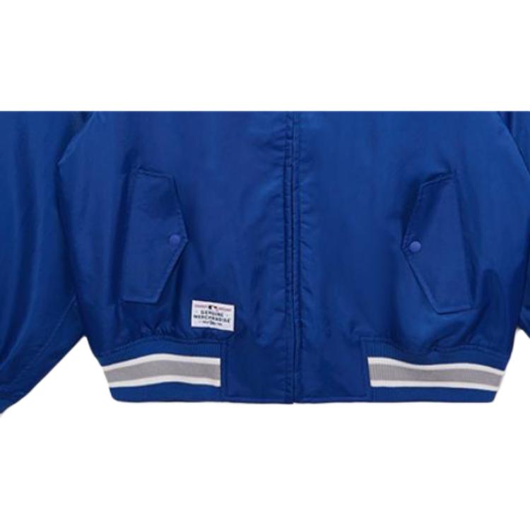 New Era SS25 MLB Los Angeles Dodgers Retro Team Series Letter Comfortable Simple Zipper Logo Casual Long Sleeve Baseball Jersey Unisex Jersey 14536476