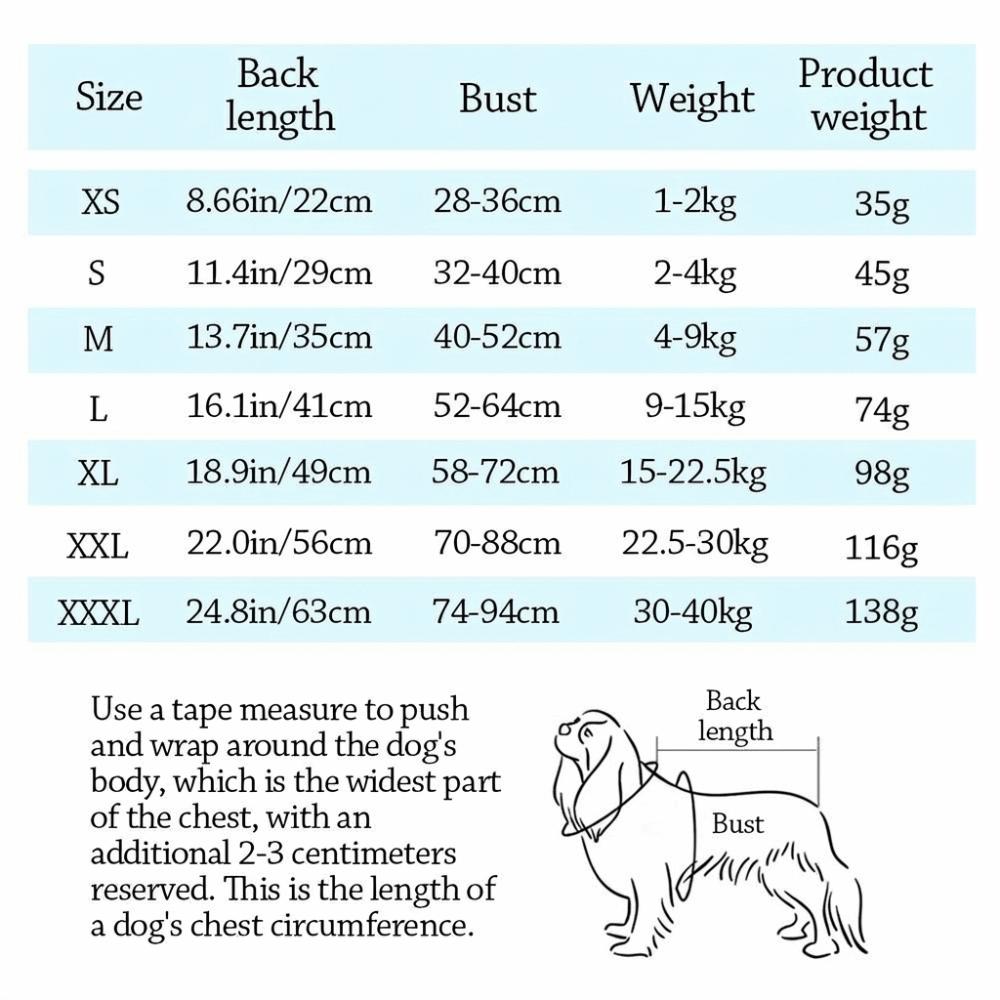 Cute Anti-Licking Dog Recovery Suit Soft Breathable Pet Surgical Clothes Abdominal Wound Post Surgery Suit for Small Large Dog