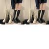 Trendy High Top Fashion Boots For Women Featuring Durable Waterproof Platform