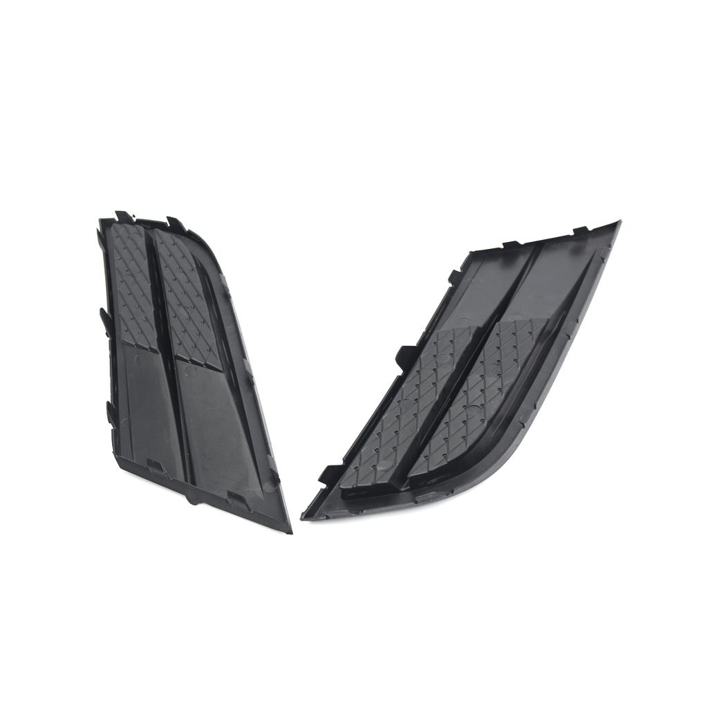 Car Front Left Right Lower Bumper Fog Lamp Surround Grill Protector For VW Jetta SE MK6 2015-2017 Facelift Fog Light Covers