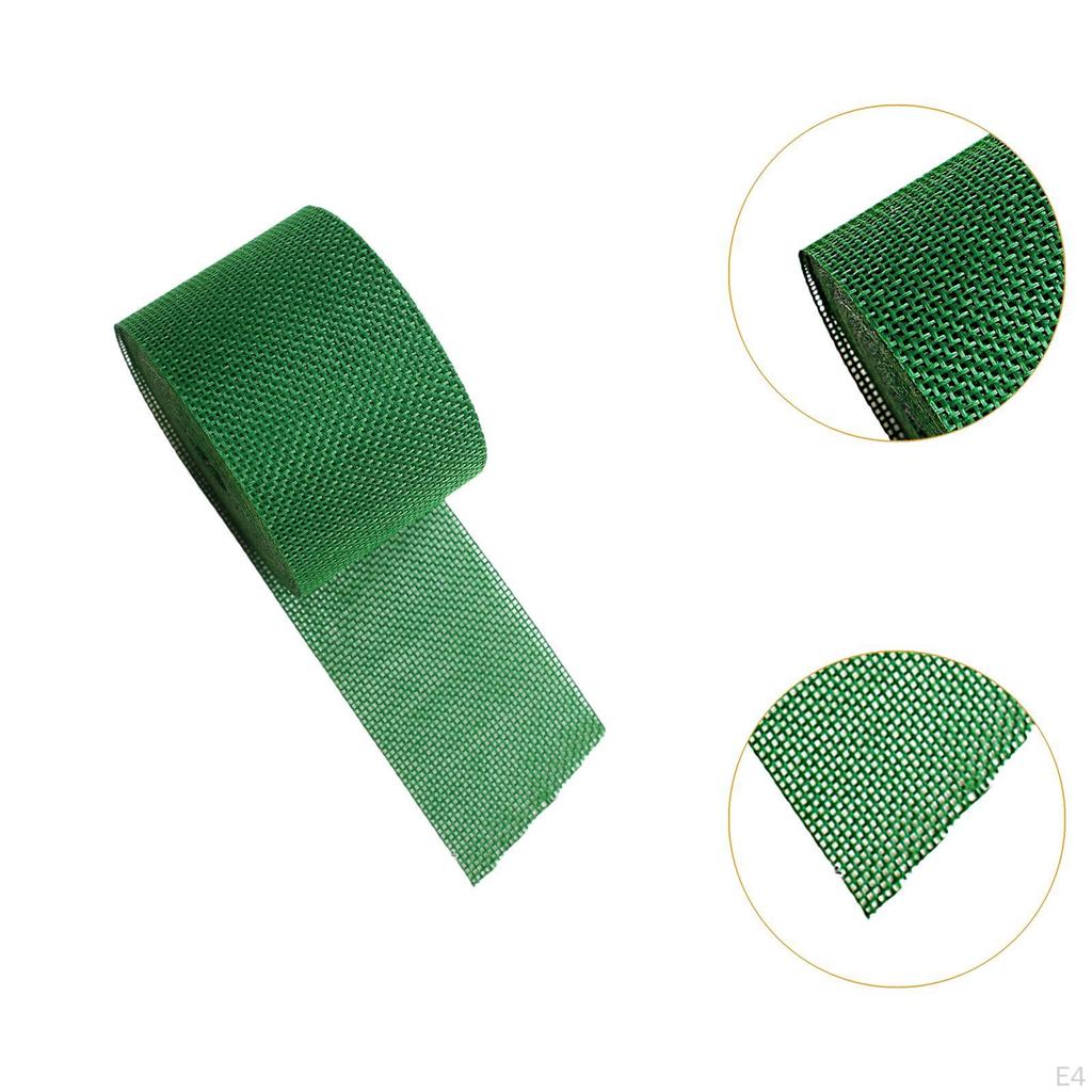 Burlap Ribbon Christmas DIY Decorative Faux Linen Imitation Wired for