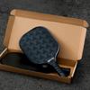 USA Black Tech Carbon Fiber Pickleball Racket Professional Training Paddle for Peak Performance