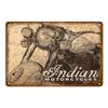 Metal Tin Signs American Motorcycles Wall Decoration Plaque Vintage Poster Iron Painting for Man Cave Home Cafe Garden Club Bar
