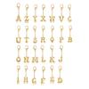 Letter Keychain Mini 3D Alphabet Charm Key Chain with Lobster Clasp Lightweight Bags Keys Bracelets Accessory