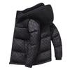 Couple Style Short Winter Down Jacket - Thick, Cold-Resistant, Hooded, 90% White Duck Down