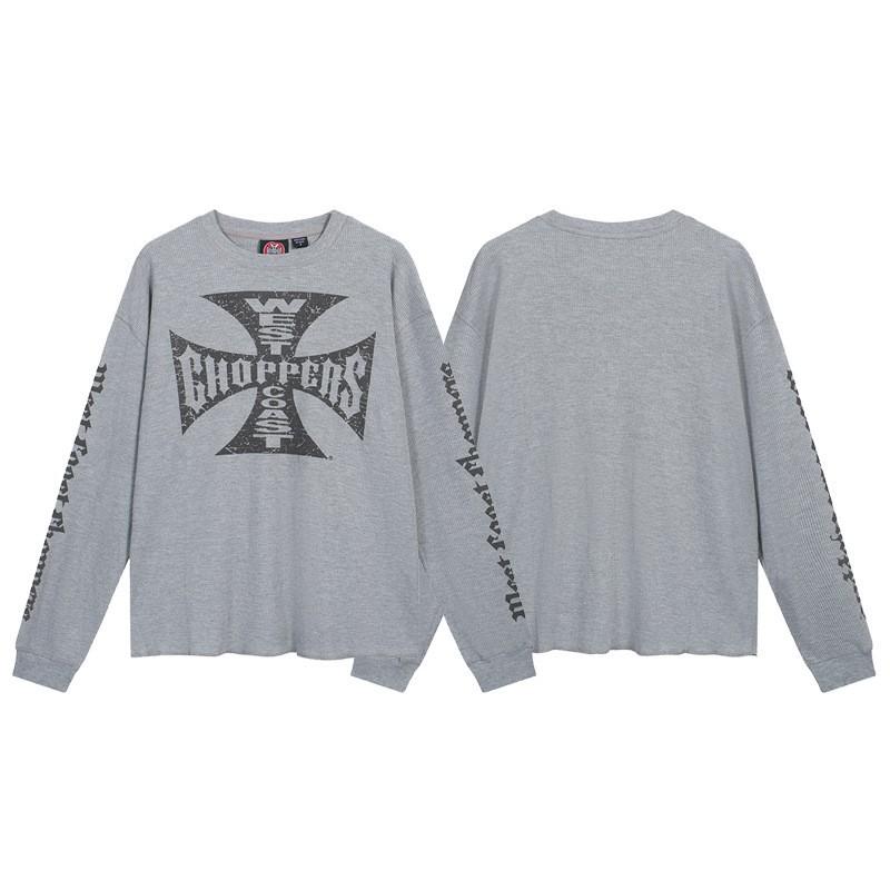 Unisex Oversized Long Sleeve T-Shirt Vintage