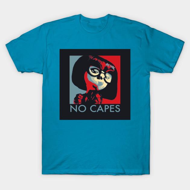 No Capes T Shirt 90S Korean Style Tee 