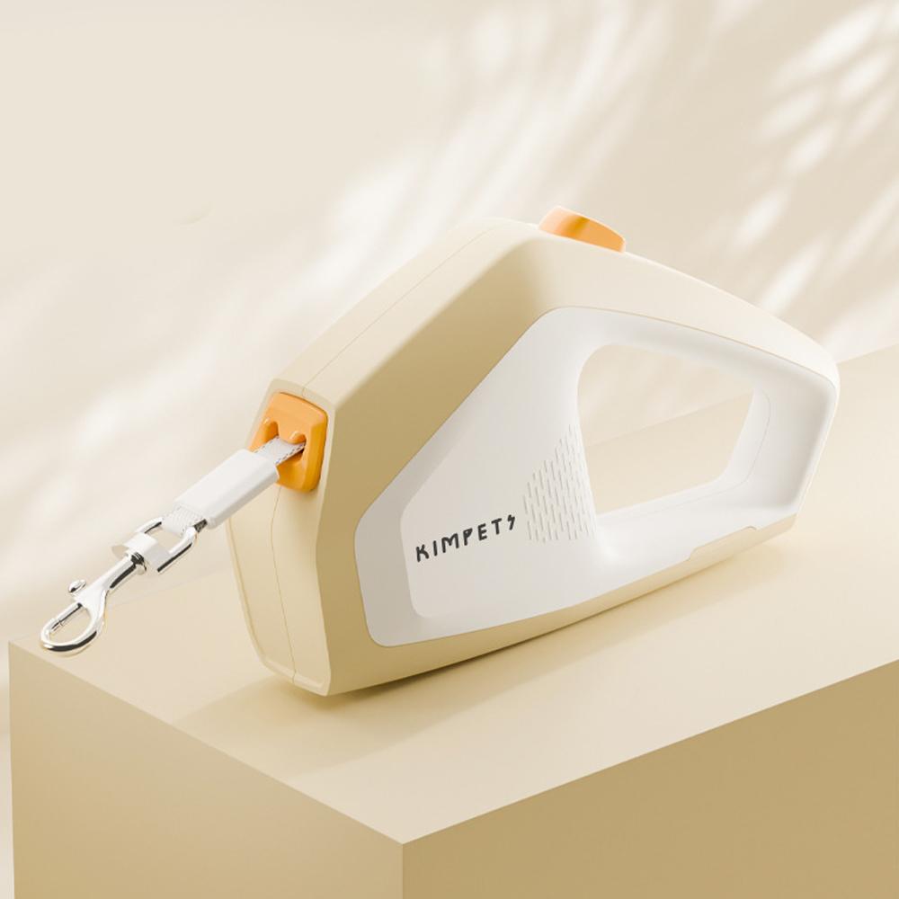 

Поводок-рулетка для маленьких собак средних пород, поводки для дрессировки щенков на улице, веревка для прогулок бежевый