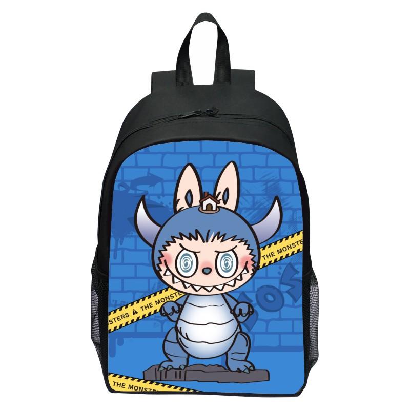 Schoolbag Printed Rabbit, Elementary School Cartoon Cute Backpack 123 Grade Doll Boys and Girls