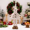 Christmas Telescopic Doll European Style Santa Claus Snowman Elk Hanging Leg Doll Christmas Decoration Supplies