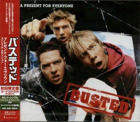 

CD BUSTED - Подарок для всех UICI9005PROMO Interscope Reco 2003 Япония ObiRock Б/У