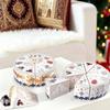 10 Pieces/Bag Paper Cake Shaped Gift Box Middle East Triangular Ramadan Gift Packaging Box Cute Cookie Candy Treat Box