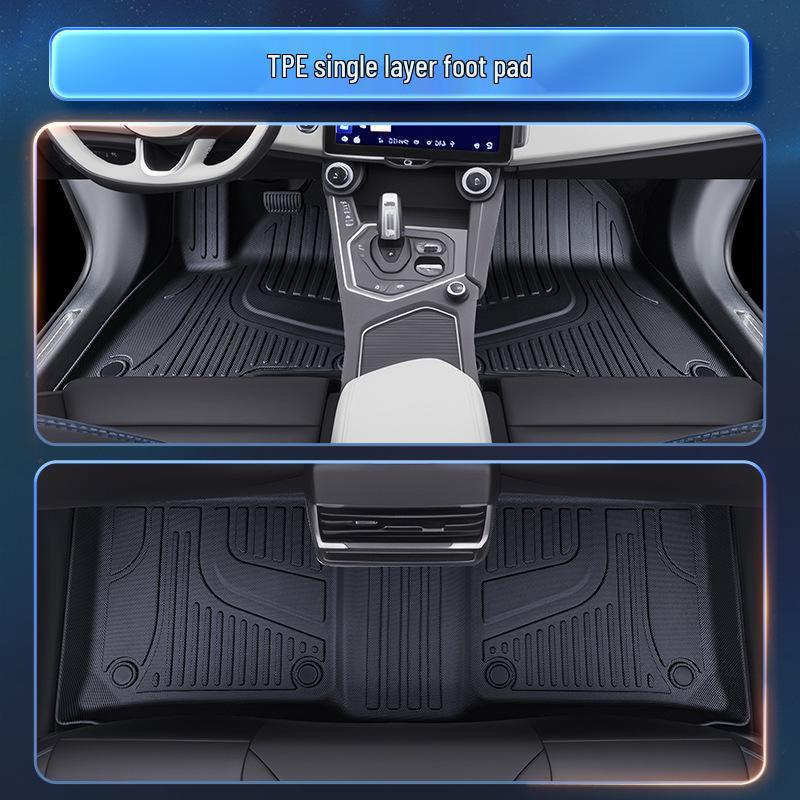 Lynk & Co 01 Floor Mats TPE 2025 New 5-Seater Car Interior Carpet Set Lynk & Co 01/2021-2024