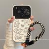Applicable To Vivox300ultra Mobile Phone Case Women's New High-end X300s Cartoon Creative Fun Line Cat
