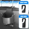 Seat Hook with Drink Holder Car Headrest Organizer Car Seat Hook Car Drink Holder Multifunctional Drink Pocket Car Interior Accessories