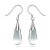 Fashion Waterdrop Hook Opal Leaf Earring Earrings Flower Jewelry for Women Gift