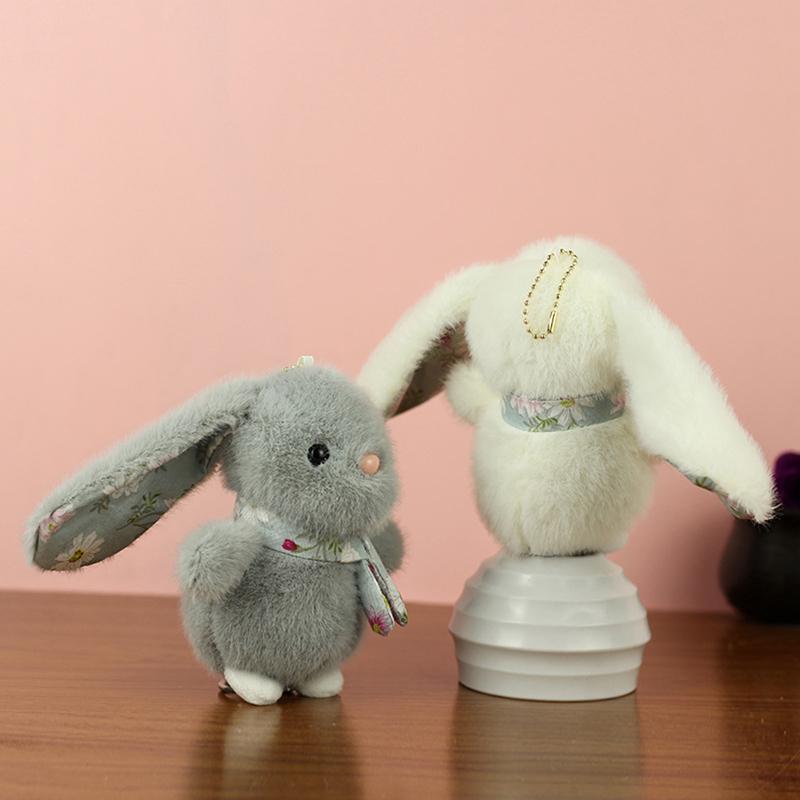 Charming Rural Bunny Soft Toy, Kids' Sleeping Partner, Cartoon Imagery, Ideal Childhood Gift