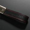 MONSTER SPORT Leather with Presentation Made In Genuine Leather Key Keychain, Black, Box, Japan, (Cowhide Leather), Strap, 992100-0000MK