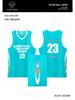 Men's Quick-Dry Breathable Basketball Uniform with Customized Team Letters and Numbers