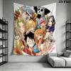 One Piece Wall Tapestry Aesthetic Wall Hanging Printed Fabric Blanket Decorative Tapestries For Bedroom Living Room Home Decor